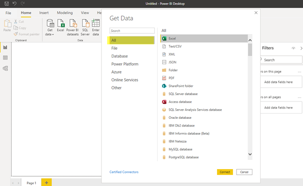 Learn About Power BI Data Source Options And SQL Database Connection